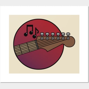 Guitar Player Posters and Art